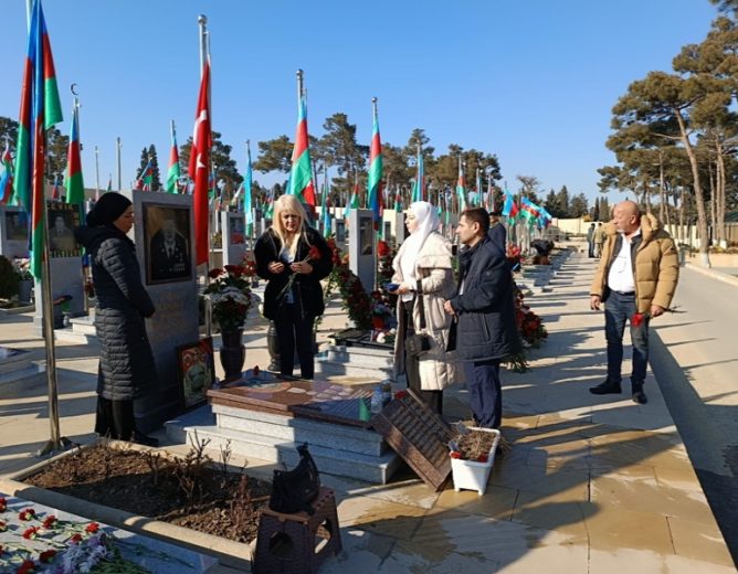 Karabağ Şehitlik Ziyaretimiz